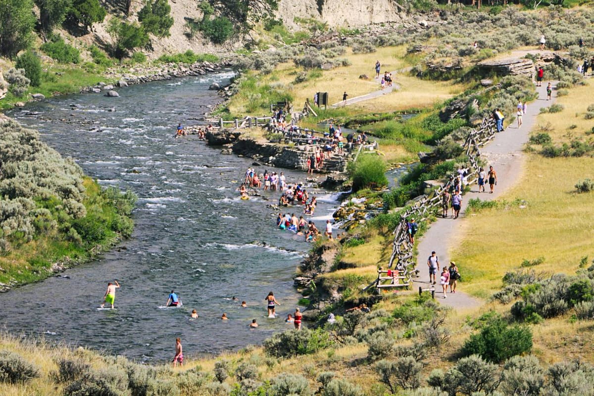 Boiling River Hike