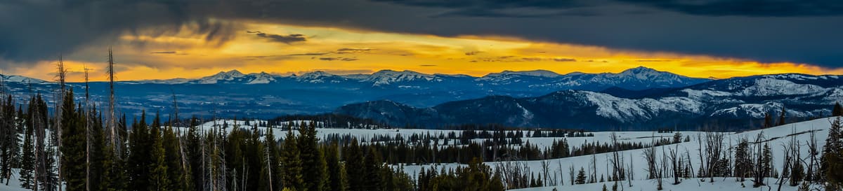 Gallatin Range Panorama